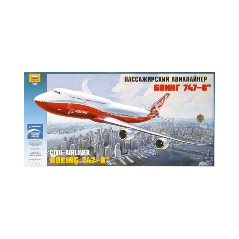 Zvezda Boeing 747-8 (1/144) 7010
