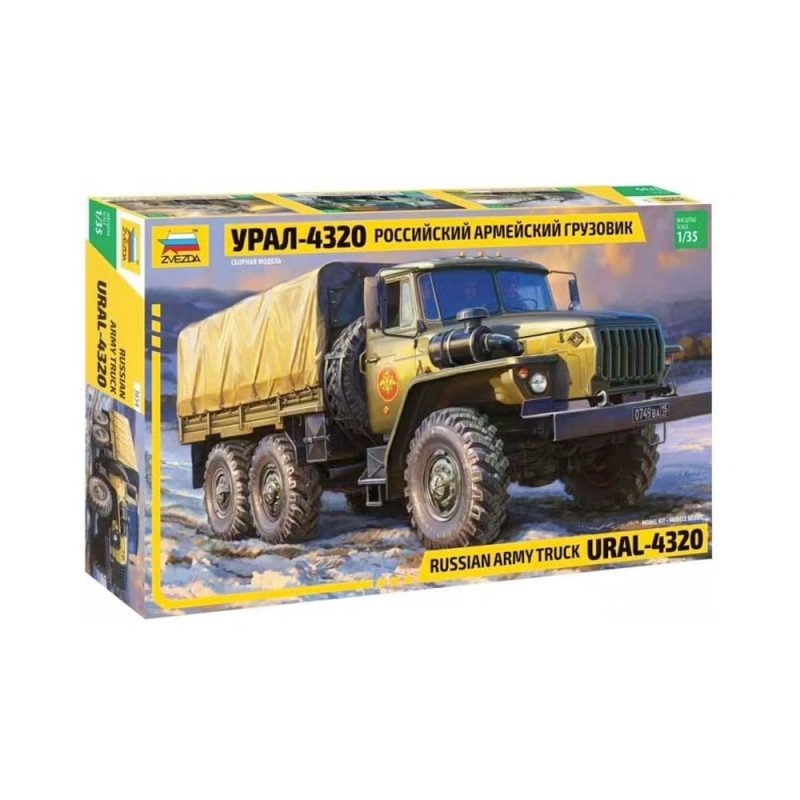 Zvezda Ural 4320 Russian Army Truck (1/35) 3654