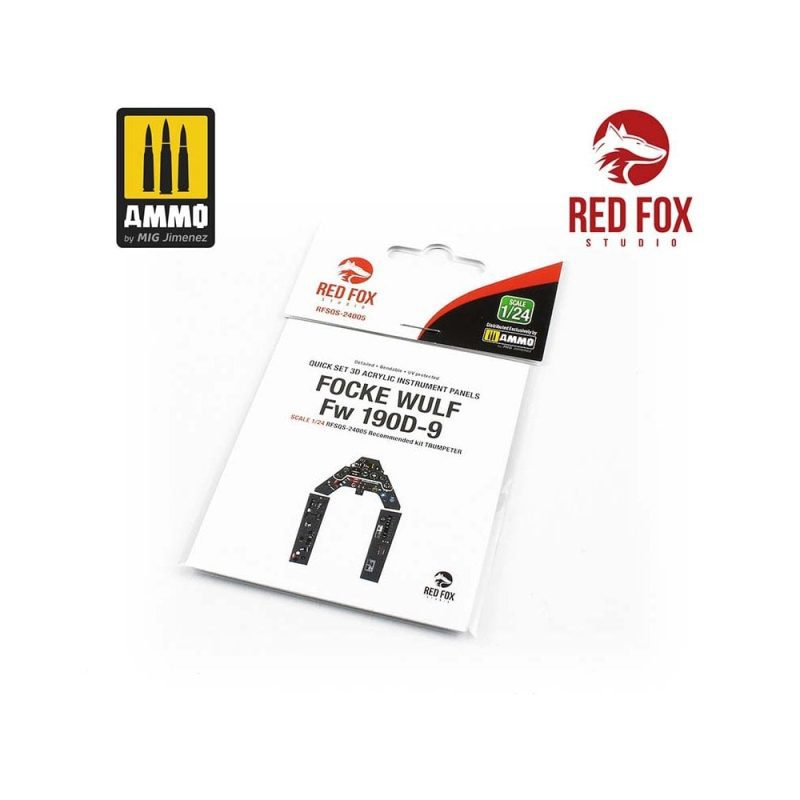 1/24 Focke Wulf Fw 190D-9 Dora (for Trumpeter kit) Red Fox Studio SQS-24005