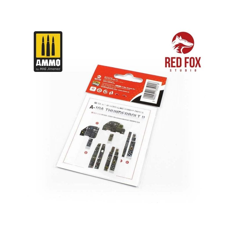 1/32 A-10A Thunderbolt II (for Trumpeter kit) Red Fox Studio SQS-32001