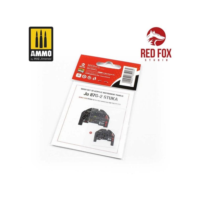 1/32 Junkers Ju-87G-2 Stuka (for Trumpeter kit) Red Fox Studio SQS-32004