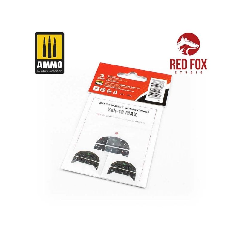 1/32 Yakovlev Yak-18 Max (for Trumpeter kit) Red Fox Studio SQS-32007