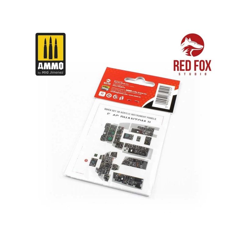 1/32 F-4G Phantom II "Wild Weasel" (for Revell kit) Red Fox Studio SQS-32013