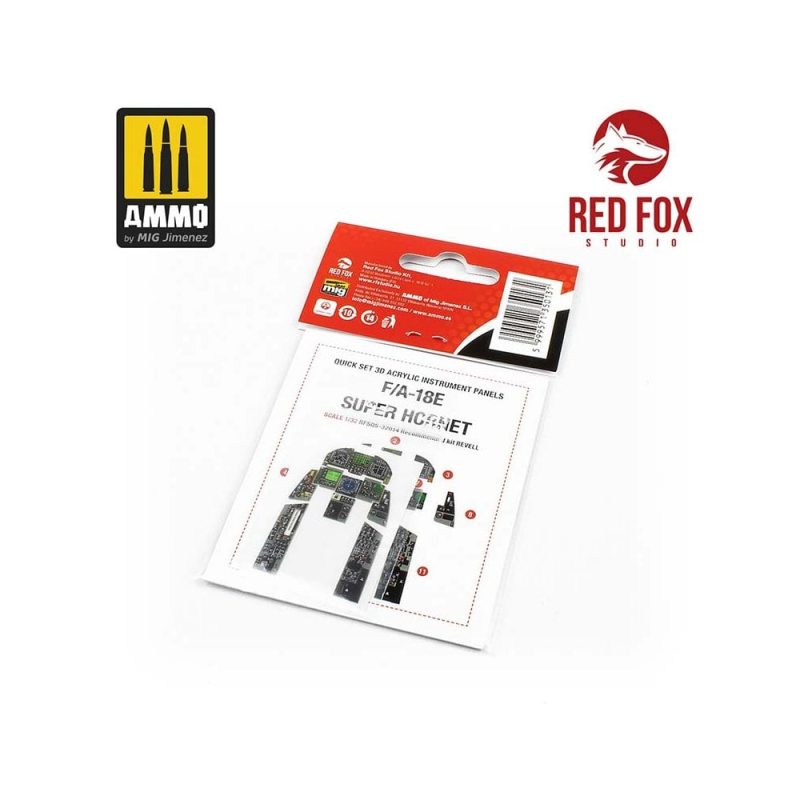 1/32 F/A-18E Super Hornet (for Revell kit) Red Fox Studio SQS-32014