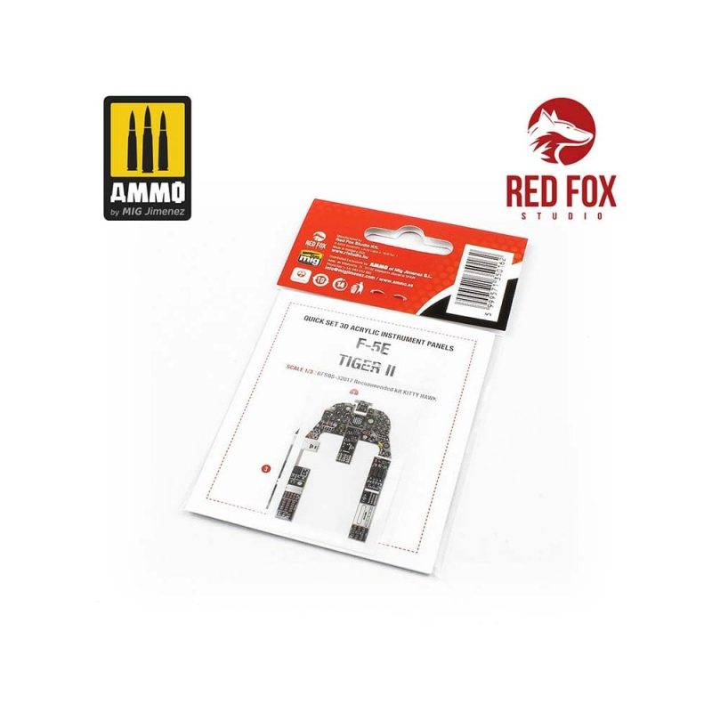 1/32 F-5E Tiger II (for Kitty Hawk kit) Red Fox Studio SQS-32017