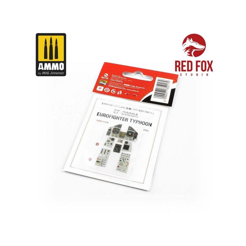 1/32 EF-2000A Eurofighter Typhoon (for Trumpeter kit) Red Fox Studio SQS-32018
