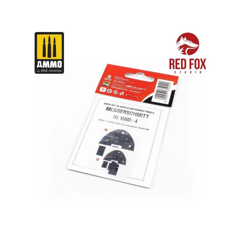 1/32 Messerschmitt Bf 109K-4 (for Trumpeter kit) Red Fox Studio SQS-32021