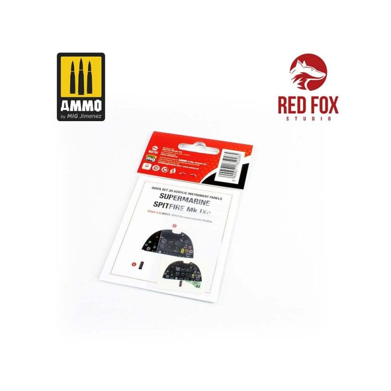 1/32 Supermarine Spitfire Mk.IXc (for Revell kit) Red Fox Studio SQS-32029