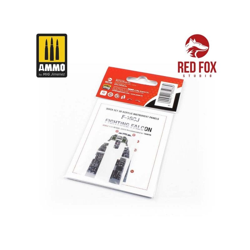1/32 F-16CJ Fighting Falcon (for Tamiya kit) Red Fox Studio SQS-32034