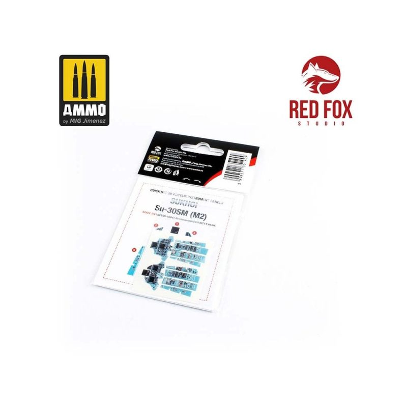 1/48 Sukhoi Su-30SM (M2) (for Kitty Hawk kit) Red Fox Studio SQS-48041