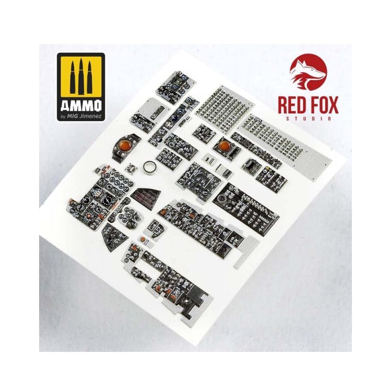 1/48 McDonnell DOUGLAS F-4B Phantom II (for Tamiya kit) Red Fox Studio SQS-48045