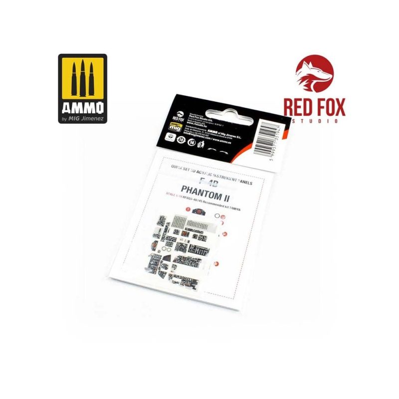 1/48 McDonnell DOUGLAS F-4B Phantom II (for Tamiya kit) Red Fox Studio SQS-48045
