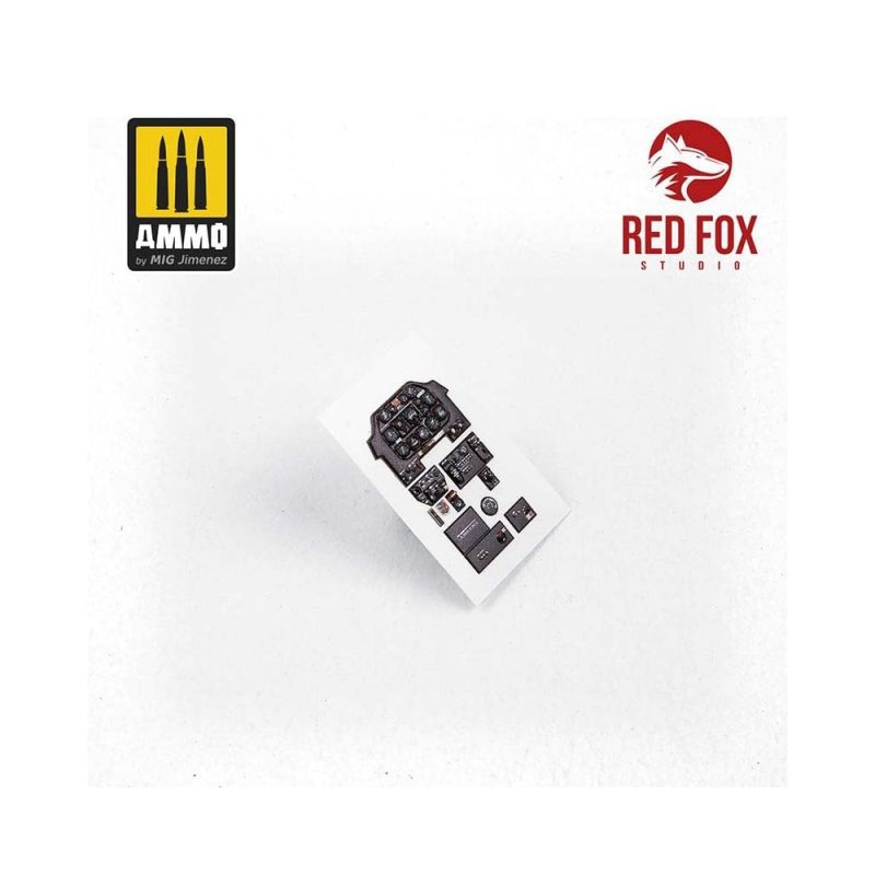 1/48 P-51D-5 Mustang (for Meng Model kit) Red Fox Studio SQS-48078