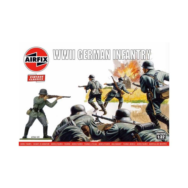 Airfix WWII German Infantry (1/32) A02702V