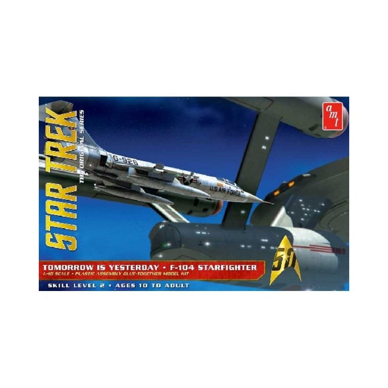 1/48 Star Trek Tomorrow is Yesterday F-104 Starfighter AMT 953