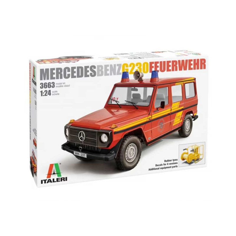 Italeri Mercedes Benz G230 Feuerwehr (1/24) 3663