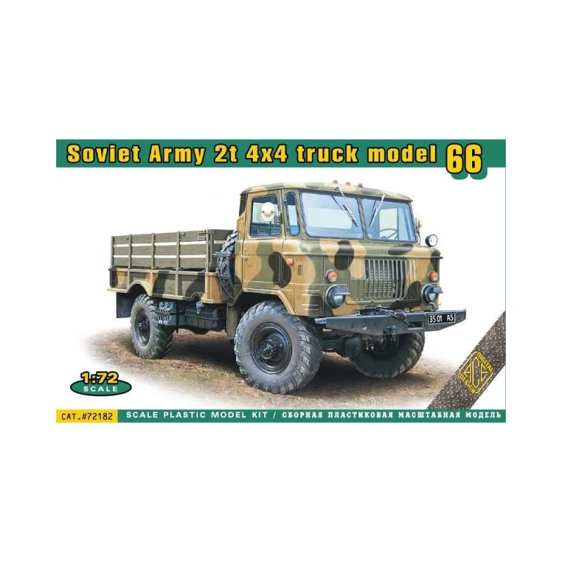 1/72 2t 4x4 Soviet Army truck model 66 ACE Models 72182
