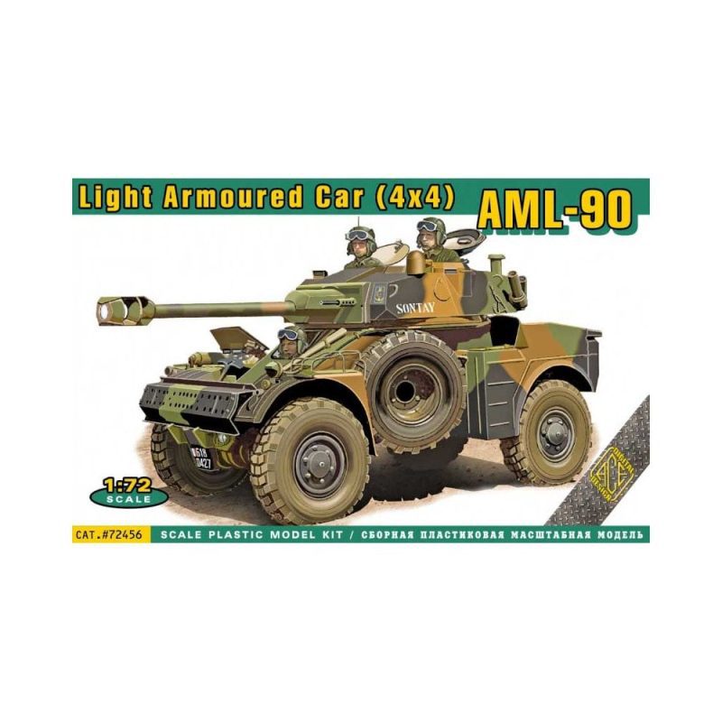 1/72 AML-90 Light Armoured Car (4x4 ACE Models 72456
