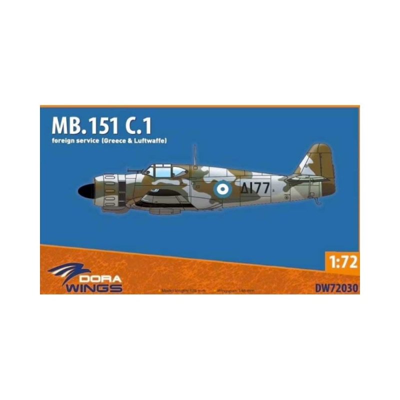 1/72 Bloch MB.151 C1 Dora Wings 72030