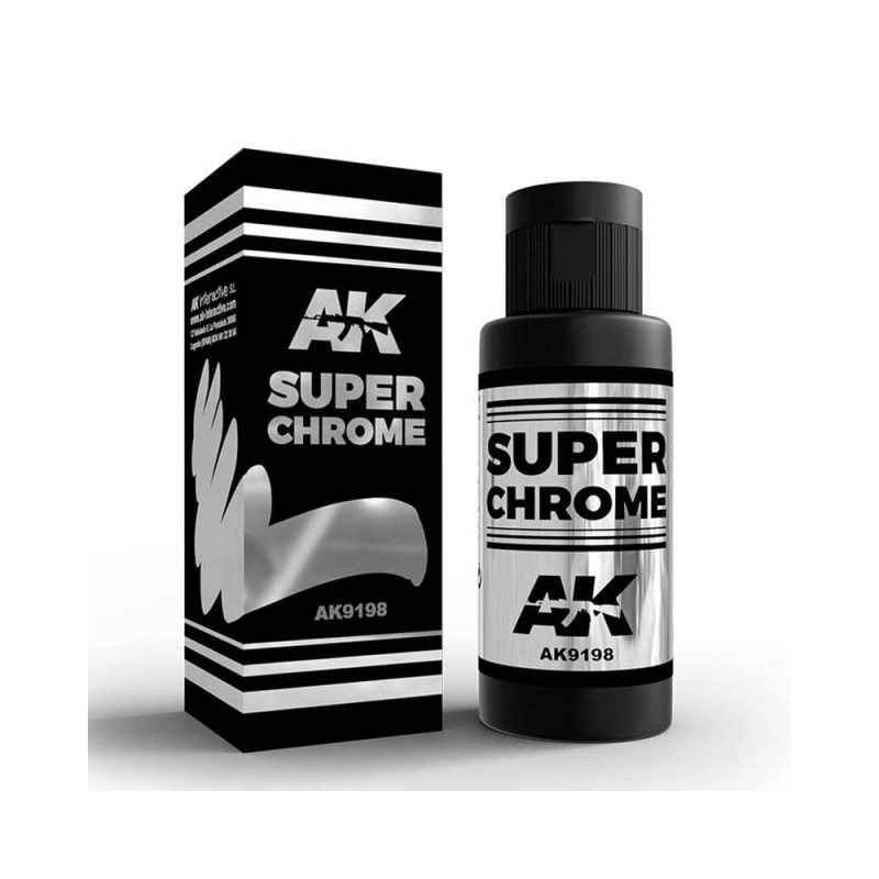 AK Interactive Super Chrome (60ml) AK-9198