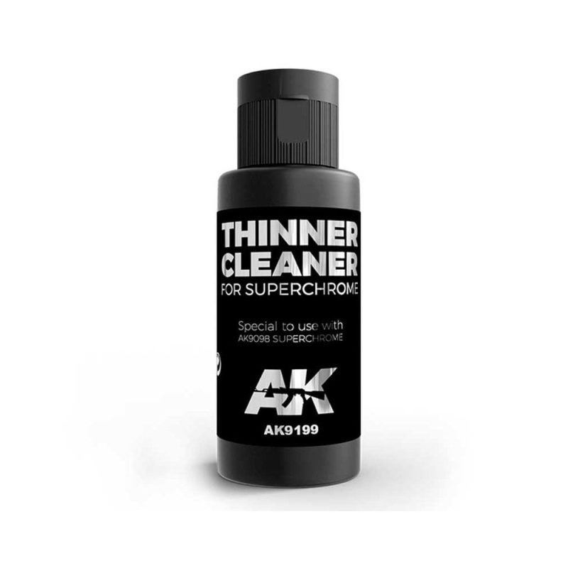 AK Interactive Super Chrome Thinner / Cleaner (60ml) AK-9199