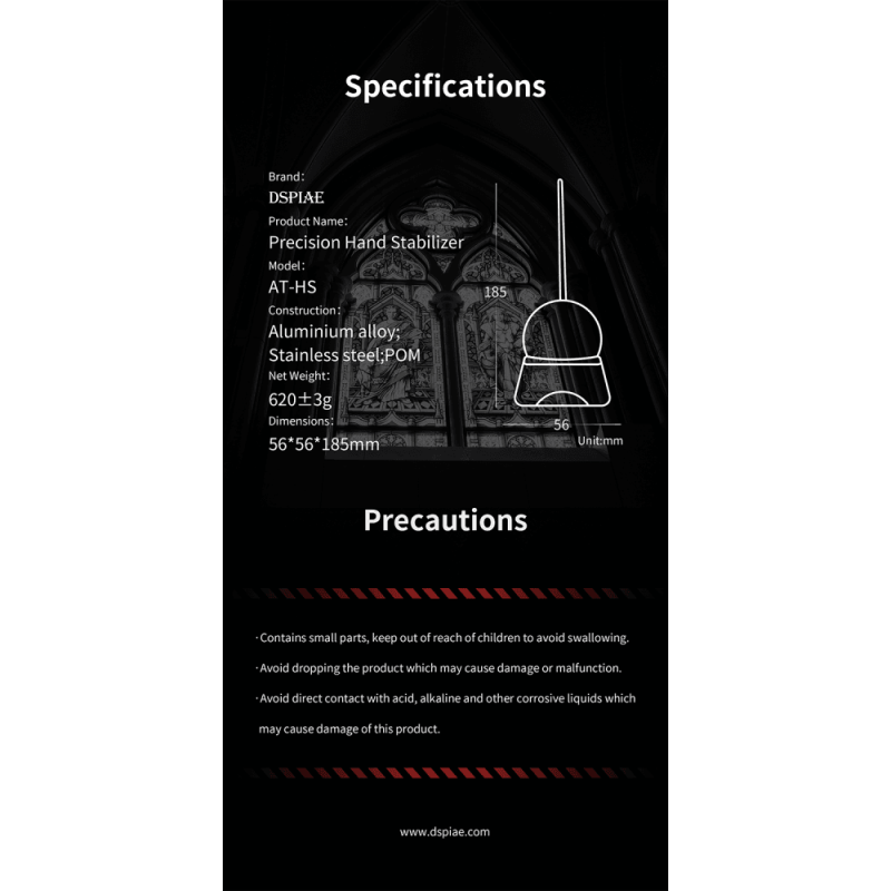 DSPIAE Precision Hand Stabilizer AT-HS