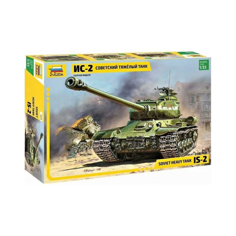Zvezda Soviet Heavy Tank IS-2 (1/35) 3524