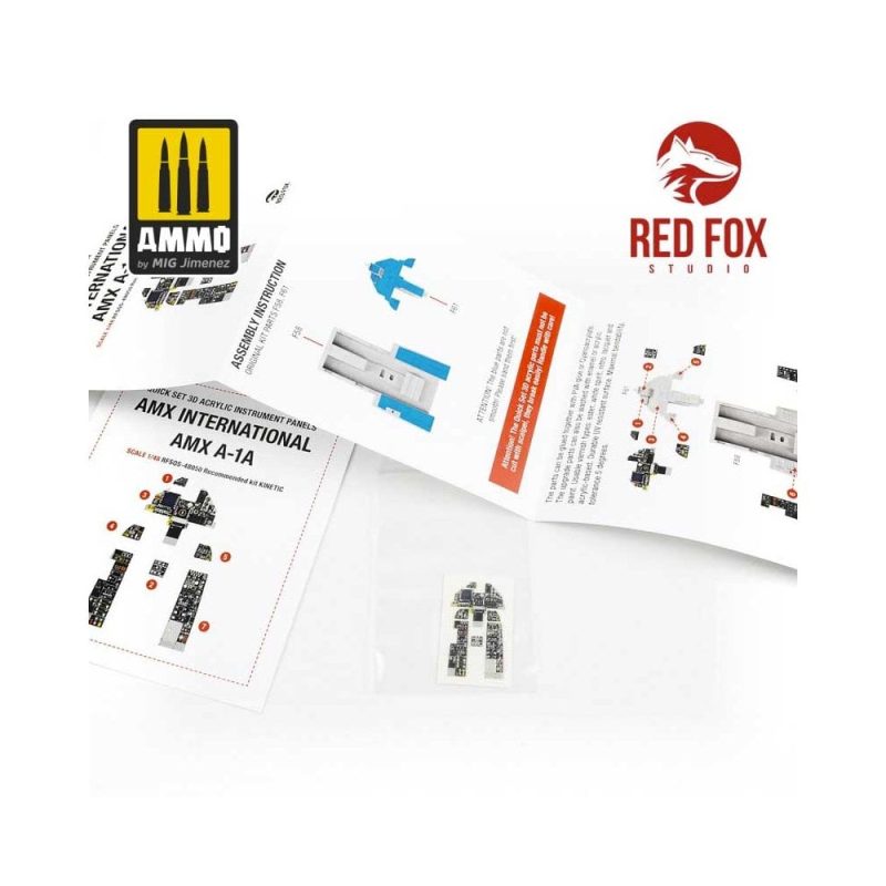 1/48 AMX A-1A (for Kinetic it) Red Fox Studio SQS-48050