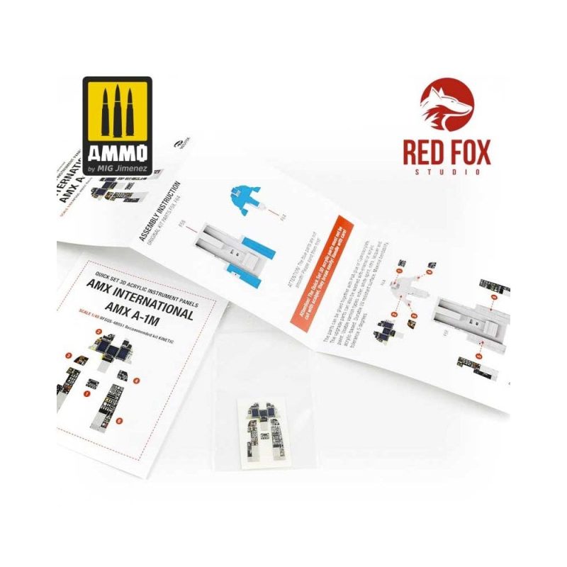 1/48 AMX A-1M (for Kinetic it) Red Fox Studio SQS-48051