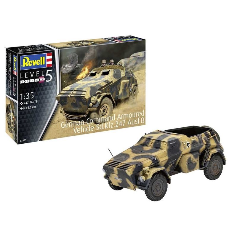Revell German Command Armored Vehicle Sd.Kfz.247 Ausf.B (1/35) 03335