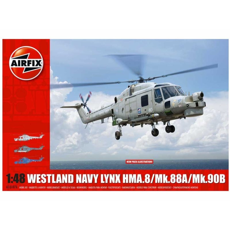 Airfix Westland Navy Lynx Mk.88A/HMA.8/Mk.90B (1/48) A10107A