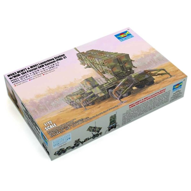 1/72 M983 HEMTT & M901 Launching Station w/ MIM-104 Patriot SAM System (PAC 2) Trumpeter 07158