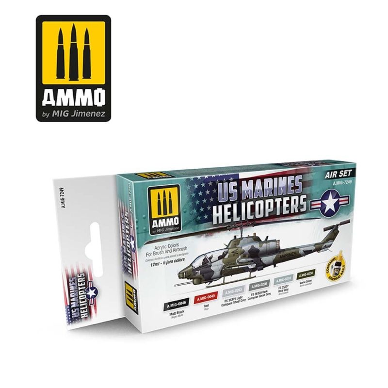 US Marine Helicopters Set Ammo A.MIG-7249