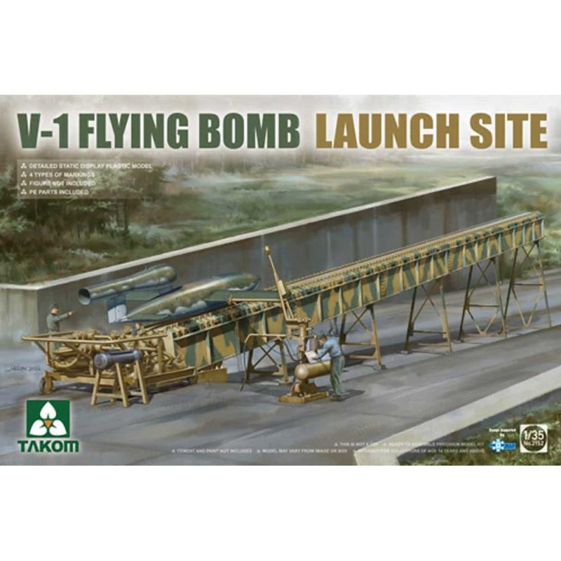 1/35 V-1 Flying Bomb Launch Site Takom 02152
