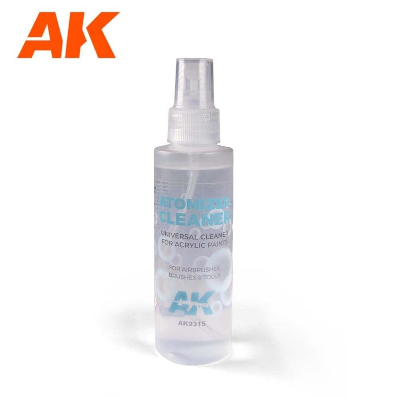 AK Interactive Atomizer Cleaner For Acrylic (125ml) AK-9315