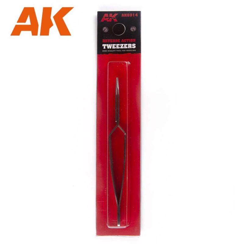 AK Interactive Reverse Action Tweezers AK-9314