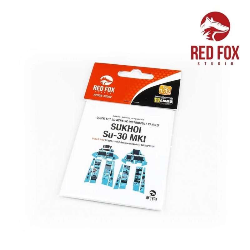 1/32 Su-30 MKI Flanker G (for Trumpeter kit) Red Fox Studio SQS-32052