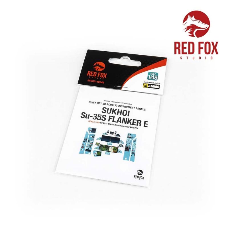 1/48 Szu 35S Flanker E (for GWH kit) Red Fox Studio SQS-48046