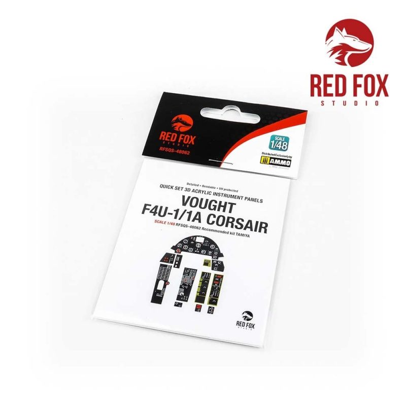 1/48 Vought F4U-1/1A Corsair (for Tamiya kit) Red Fox Studio SQS-48062