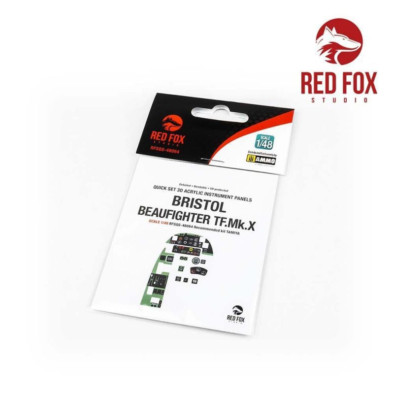 1/48 Bristol Beaufighter TF Mk.X (for Tamiya kit) Red Fox Studio SQS-48064
