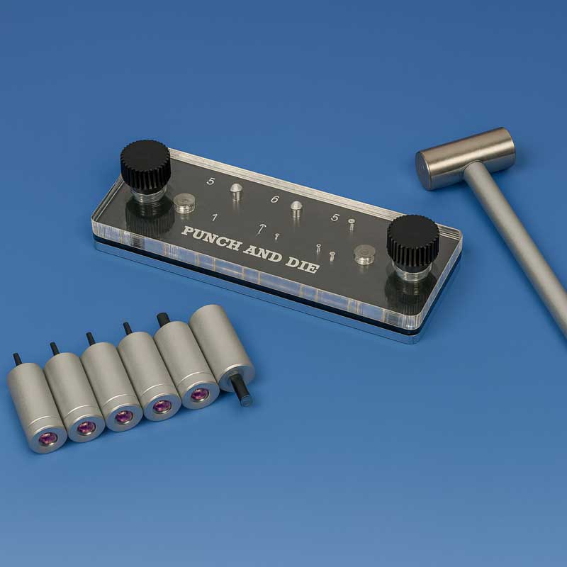 RP Toolz Large Hexagonal Punch And Die Set RP-LHEX