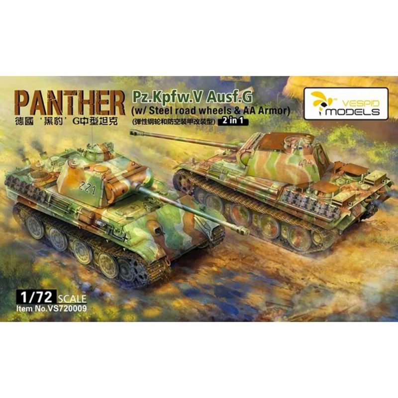 1/72 Panther Pz.Kpfw. V Ausf. G Vespid Models VS720009