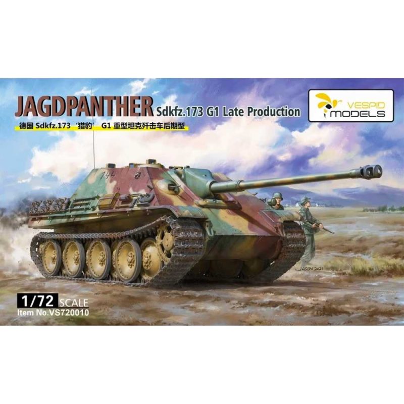 1/72 SdKfz.173 G1 Jagdpanther Late Production Vespid Models VS720010