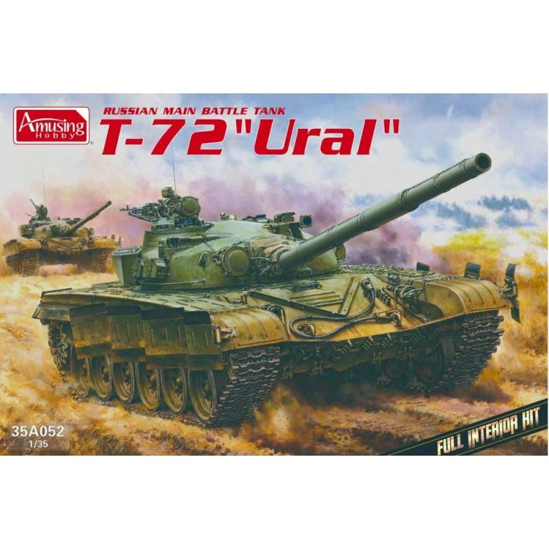 Amusing Hobby T-72 Ural Full Interior Kit (1/35) 35A052
