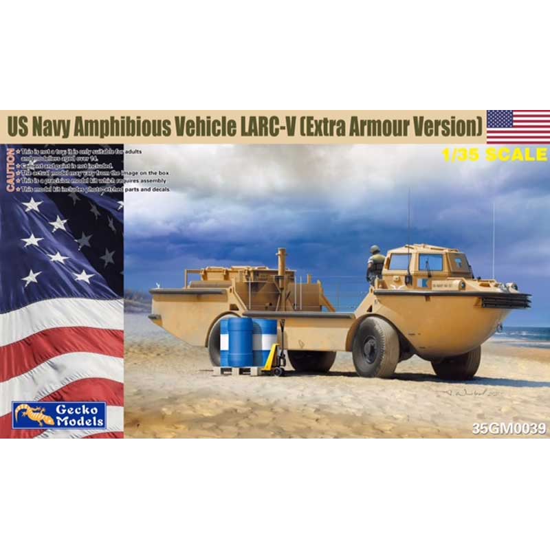 Gecko Models US Navy Amphibious Vehicle LARC-V (1/35) 35GM0039