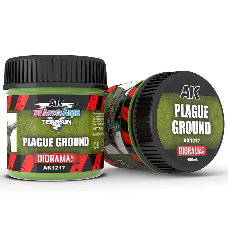 AK Interactive Plague Ground WarGame Terrain (100ml) AK-1217