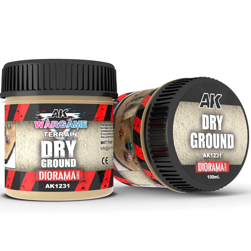AK Interactive Dry Ground WarGame Terrain (100ml) AK-1231