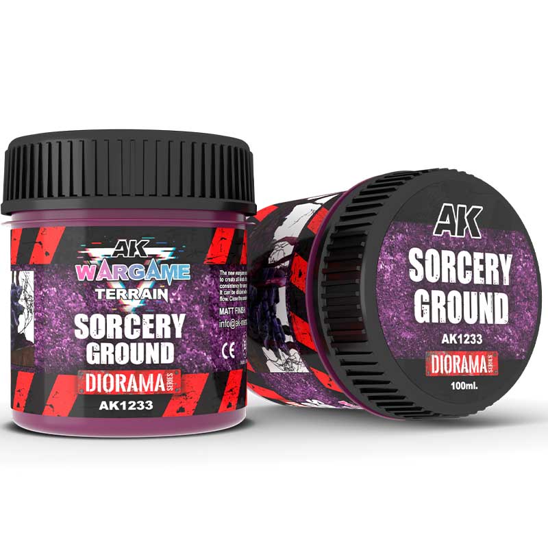AK Interactive Sorcery Ground WarGame Terrain (100ml) AK-1233