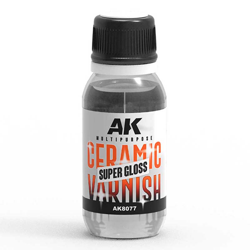 AK Interactive Multipurpose Ceramic Varnish (Super Gloss) (60ml) AK-8077