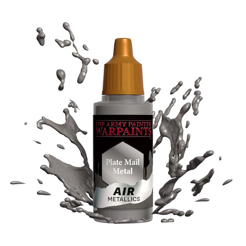 The Army Painter Warpaints Air Metallics: Plate Mail Metal AW1130P